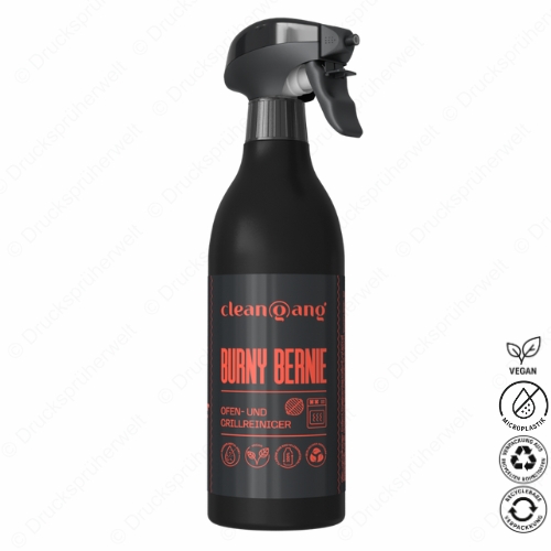 Grillreiniger Flasche – entfernt Fett, Eingebranntes und Ruß von Grillrosten, Backöfen und BBQ-Zubehör mühelos