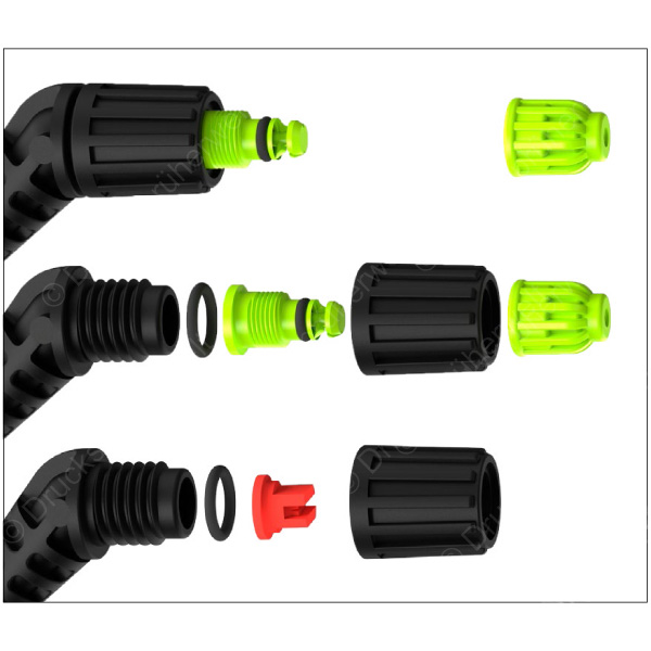 So werden die Düsen gewechselt