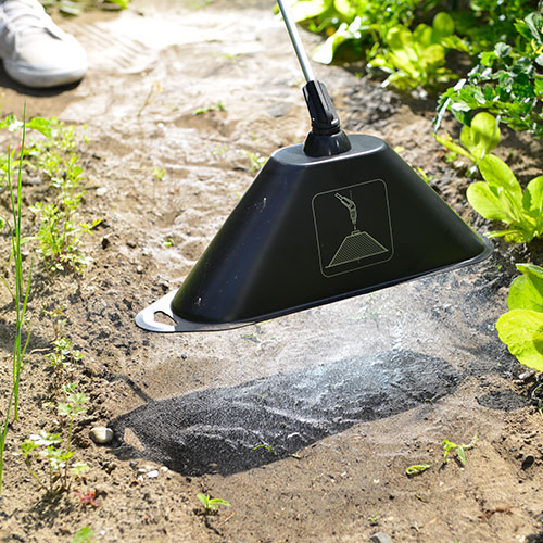 Sprühschutz zum gezielten sprühen